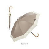 キザワ 日傘 ショート丈 通販 KIZAWA MDP08120PI 長傘 ショート丈日傘 傘 ショート かさ カサ ithm bicolor バイカラー 50cm 8本骨 手開き おしゃれ シンプル 無地 日よけ コンパクト