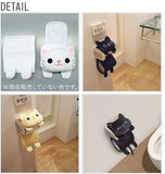 トイレ ペーパーホルダーカバー ねこのしっぽ トイレ ペーパーホルダーカバー トイレットペーパーカバー カバー 可愛カバー類 4956019110512 101016 hl10000291-2