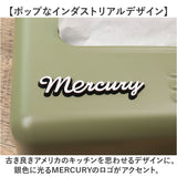 MERCURY ティッシュケース 通販 マーキュリー ティッシュボックス ティッシュカバー ティッシュホルダー ティッシュ ボックス おしゃれ 金属 スチール ブリキ 男前 インテリア シンプル