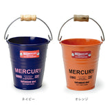 マーキュリー バケツ 通販 ブリキバケツ 雑貨 おしゃれ MERCURY ミニバケツ ブリキ スチール ガーデニング 花壇 植木鉢 鉢植え 鉢カバー ペン立て ペンスタンド 小物入れ インテリア小物