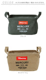 マーキュリー 雑貨 通販 収納ボックス 布 キャンバス おしゃれ キャンバスバケツ 四角 角型 MERCURY レクタングルボックス S リビング 収納 子供部屋 おもちゃ箱 ランドリーバスケット