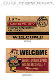 MERCURY マーキュリーコイヤーマット 通販 ドアマット マット 玄関マット 玄関 エントランスマット ガレージマット エントランス 屋外 屋内 ココヤシ 天然 ナチュラル 上品 ガレージ