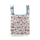 スイマー サンリオ エコバッグ 通販 SWIMMER×SANRIO エコバック 折りたたみバッグ 買い物バッグ お買い物バッグ お買い物バック サブバッグ 折りたたみ コンパクト 小さめ 軽量 軽い
