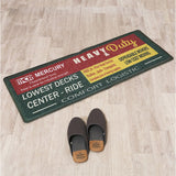 キッチンマット PVC 通販 MERCURY マーキュリー PVCマット PVCキッチンマット 拭ける マット 台所マット キッチン 台所 お手入れ簡単 滑りにくい おしゃれ かわいい 柔らかい 弾力性