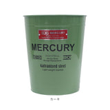 マーキュリー ゴミ箱 MERCURY 通販 トラッシュボックス オフィストラッシュボックス ごみ箱 ごみばこ ブリキ アメリカン 雑貨 大きめ おしゃれ ふたなし 蓋なし カフェ かわいい