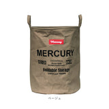 マーキュリー バケツ mercury 通販 布 ストレージ ブランド おしゃれ キャンバス 収納ボックス 子供部屋 おもちゃ箱 折りたたみ キャンプ用品 DIY アウトドア 雑貨 アメリカン雑貨 ギフト