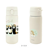 モフサンド 水筒 350ml 通販 mofusando もふさんど ステンレスボトル ワンタッチ マグボトル 保温 保冷 ぢゅの グッズ ステンレスワンプッシュボトル 猫 ねこ かわいい 直飲み お弁当