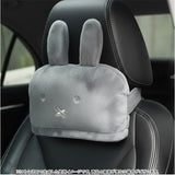 ヘッドレストクッション 通販 ヘッドレスト クッション ネックパッド ネッククッション 首クッション カークッション ブランケット キャラクター miffy ミッフィー ニコット カー用品