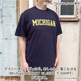 ミシガン tシャツ 通販 Tシャツ ティーシャツ 半袖 半袖Tシャツ メンズ レディース クルーネック 丸首 カットソー おしゃれ トップス カジュアル シンプル カレッジロゴ オシャレ