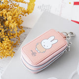 キーケース スマートキー 車 通販 スマートキーケース ミッフィー グッズ キャラクター レディース 中窓付き miffy Nicott ディック ブルーナ 鍵 キーホルダー おしゃれ かわいい