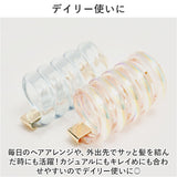 コイルアップ かわいい 通販 FLOWERING フラワーリング ミニコイルアップ コイルポニー ヘアアクセサリー ヘアゴム ヘアーゴム 小さめ ヘアアレンジ アレンジ ゴム おしゃれ 短め