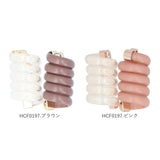 コイルアップ かわいい 通販 FLOWERING フラワーリング ミニコイルアップ コイルポニー ヘアアクセサリー ヘアゴム ヘアーゴム 小さめ ヘアアレンジ アレンジ ゴム おしゃれ 短め