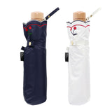 晴雨兼用傘 niftycolors 通販 日傘 ニフティカラーズ 折りたたみ傘 晴雨兼用 折りたたみ 傘 折り畳み傘 軽い 軽量 UVカット 99.9％ 遮光 遮熱 50cm 撥水 グラスファイバー おしゃれ 刺繍