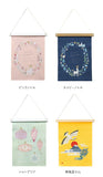 タペストリー 通販 刺繍 壁掛け ミニ 飾り 布 装飾 季節 オーナメント 壁面 掛け軸 ディスプレイ ナチュラル シンプル おしゃれ お洒落 かわいい 可愛い 玄関 リビング インテリア