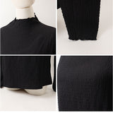 mitis Tシャツ ミティス 通販 ボトルネックロンT カットソー プルオーバー レディース 長袖 夏 春夏 春秋 ハイネック シンプル カジュアル メロートップス おしゃれ 女性 大人 オシャレ