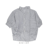 mitis シャツ ミティス 通販 スキッパーシャツ スキッパーブラウス ブラウス 夏 春夏 春秋 5分袖 五分袖 ドルマンスリーブ 7分袖 七分袖 レディース シンプル ゆったり インド綿 おしゃれ
