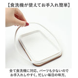 お弁当箱 1段 600ml 通販 弁当箱 一段 ランチボックス タッパー おしゃれ かわいい 日本製 食洗器対応 レンジ対応 仕切りあり スクウェア 長方形 ランチベルト付き 男子 女子 大人 子供