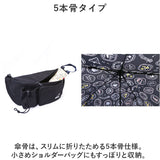 折りたたみ傘 軽量 コンパクト 通販 トートバッグ 折り畳み傘 雨傘 かさ ミニ傘 折傘 置き傘 手開き スリム 軽い グラスファイバー 5本骨 50cm レディース 雨具 レイングッズ ミクニ 三国