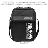 縦型 ショルダーバッグ 通販 マイケルリンネル ML-039 MICHAEL LINNELL ショルダーバック 斜めがけ バッグ バック ショルダーポーチ メンズ レディース カジュアル サブバッグ 軽量