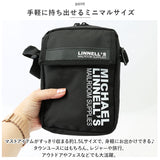 縦型 ショルダーバッグ 通販 マイケルリンネル ML-039 MICHAEL LINNELL ショルダーバック 斜めがけ バッグ バック ショルダーポーチ メンズ レディース カジュアル サブバッグ 軽量