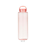 ウォーターボトル 1リットル 通販 mlte EDGE BOTTLE 1000 クリアボトル 1l 水筒 水 ダイレクトボトル マイボトル 直飲み 常温ボトル 飲みやすい プラスチック ボトル タンブラー
