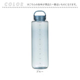 ウォーターボトル 1リットル 通販 mlte EDGE BOTTLE 1000 クリアボトル 1l 水筒 水 ダイレクトボトル マイボトル 直飲み 常温ボトル 飲みやすい プラスチック ボトル タンブラー