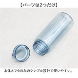 ウォーターボトル 500ml 通販 mlte EDGE BOTTLE 500 クリアボトル 水筒 水 ダイレクトボトル マイボトル 直飲み 常温ボトル 飲みやすい プラスチック ボトル タンブラー 洗いやすい