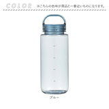 ウォーターボトル 500ml 通販 mlte EDGE BOTTLE 500 クリアボトル 水筒 水 ダイレクトボトル マイボトル 直飲み 常温ボトル 飲みやすい プラスチック ボトル タンブラー 洗いやすい