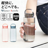 ウォーターボトル 500ml 通販 mlte EDGE BOTTLE 500 クリアボトル 水筒 水 ダイレクトボトル マイボトル 直飲み 常温ボトル 飲みやすい プラスチック ボトル タンブラー 洗いやすい