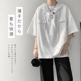 メンズ 半袖 パーカー 通販 フード付きシャツ 半袖tシャツ 半そで シャツ トップス 無地 ポケット カジュアル おしゃれ 無地tシャツ メンズtシャツ メンズファッション シンプル