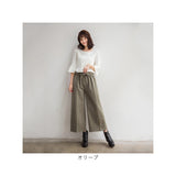 ガウチョパンツ 七分丈 通販 ワイドパンツ レディース レディースパンツ ズボン ずぼん ボトムス パンツ 7分丈 きれいめ 秋冬 ストライプ 秋 冬 おしゃれ オシャレ 通勤 通学 可愛い