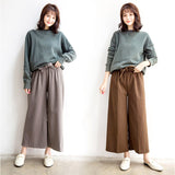 ガウチョパンツ 七分丈 通販 ワイドパンツ レディース レディースパンツ ズボン ずぼん ボトムス パンツ 7分丈 きれいめ 秋冬 ストライプ 秋 冬 おしゃれ オシャレ 通勤 通学 可愛い