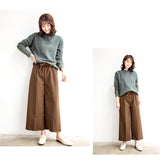 ガウチョパンツ 七分丈 通販 ワイドパンツ レディース レディースパンツ ズボン ずぼん ボトムス パンツ 7分丈 きれいめ 秋冬 ストライプ 秋 冬 おしゃれ オシャレ 通勤 通学 可愛い