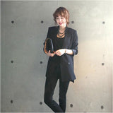 テーラードジャケット ロング レディース 通販 テーラード ジャケット アウター オフィスカジュアル 大きいサイズ きれいめ 長袖 体型カバー 春 春秋 フォーマル カジュアル 秋 冬 秋冬