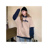 パーカー レディース 通販 おしゃれ 大きめ ビッグシルエット ゆったり トップス 体型カバー かわいい オーバーサイズ 厚手 プルオーバー フード付き 大人 学生 春秋冬 ワンポイント
