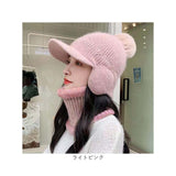 ニット帽 ネックウォーマー 2点セット 通販 レディース おしゃれ 防寒 帽子 ニットキャップ かわいい 暖かい あったか 通勤 通学 アウトドア 秋冬 寒さ対策 自転車 スキー つば付き
