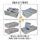 収納ボックス 2個セット 通販 衣装ケース 収納ケース 衣類収納 折りたたみ 大容量 収納 隙間収納 蓋つき 取っ手付き 引き出し ベッド下 インナーボックス おしゃれ ふたつき 折り畳み