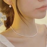 ネックレス パール 小粒 通販 パールネックレス 真珠ネックレス 小粒パール 首飾り アクセサリー レディース 淡水パール 淡水真珠 大人 上品 女性 女の子 カジュアル おしゃれ 結婚式