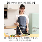 ワンタッチエプロン 紐なし 通販 おしゃれ ゆったり レディース メンズ 着脱簡単 エプロン ワークエプロン 保育士 前掛け キッチン 料理 作業 ポケット付き 掃除 ガーデニング