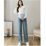マタニティパンツ 妊婦 レディース デニム 通販 マタニティデニムパンツ デニムパンツ マタニティ パンツ ストレートパンツ マタニティズボン 長ズボン ズボン 妊婦服 マタニティウェア
