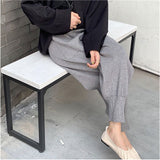 ニット ジョガー パンツ レディース 通販 ジョガーパンツ ニットパンツ ニットジョガーパンツ リラックスパンツ ロングパンツ イージーパンツ カジュアルパンツ ボトムス ウエストゴム