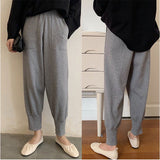 ニット ジョガー パンツ レディース 通販 ジョガーパンツ ニットパンツ ニットジョガーパンツ リラックスパンツ ロングパンツ イージーパンツ カジュアルパンツ ボトムス ウエストゴム