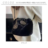 ファーバッグ 斜めがけ 通販 ファー ショルダー バッグ ハンドバッグ ショルダーバック ハンドバック 手持ちバッグ 手提げバッグ 手提げバック 冬バッグ 小さめ 小さい 斜めかけバッグ