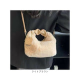 ファーバッグ 斜めがけ 通販 ファー ショルダー バッグ ハンドバッグ ショルダーバック ハンドバック 手持ちバッグ 手提げバッグ 手提げバック 冬バッグ 小さめ 小さい 斜めかけバッグ