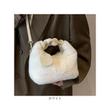 ファーバッグ 斜めがけ 通販 ファー ショルダー バッグ ハンドバッグ ショルダーバック ハンドバック 手持ちバッグ 手提げバッグ 手提げバック 冬バッグ 小さめ 小さい 斜めかけバッグ