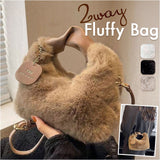ファーバッグ 斜めがけ 通販 ファー ショルダー バッグ ハンドバッグ ショルダーバック ハンドバック 手持ちバッグ 手提げバッグ 手提げバック 冬バッグ 小さめ 小さい 斜めかけバッグ