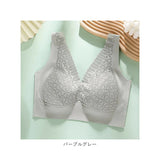 ブラジャー ナイトブラ 通販 フルカップブラジャー ブラ 単品 ホックなし Vネック レース レディースインナー 婦人下着 下着 フルカップブラ カップ付 アンダーウェア おしゃれ かわいい