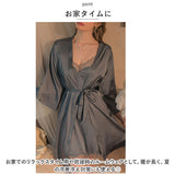 セクシー ルームウェア 通販 羽織り 羽織 ベビードール ガウン セクシーランジェリー 下着 レース ショート 寝巻 寝間着 パジャマ 冷房対策 エアコン対策 ベルト付き 大人 レディース