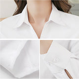 ブラウス 長袖 レディース 通販 シャツ Yシャツ 事務服 制服 婦人服 フォーマル スーツ Vネック 無地 スリム ビジネス オフィス トップス 大人 シンプル リクルート 女性 就活 OL 通勤