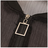 シアー ブルゾン 通販 アウター ジャケット 羽織 羽織り 上着 長袖 ジャンパー ゆったり ショート丈 通勤 通学 透け感 光沢感 冷房対策 カジュアル 春 夏 秋 上品 きれいめ エレガント